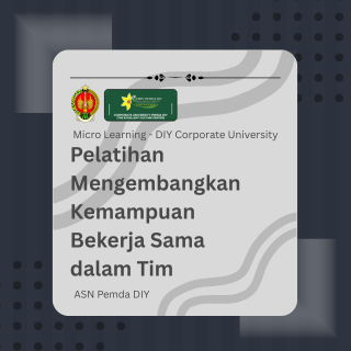 Pelatihan Mengembangkan Kemampuan Bekerja Sama dalam Tim Angkatan 1 Tahun 2025